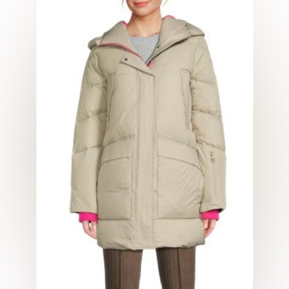 Heirani Mid-Length Quilted Puffer Coat